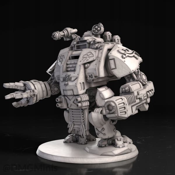 Guardians of the Path Engine Mech – proxy model for board games/D&D/GURPS