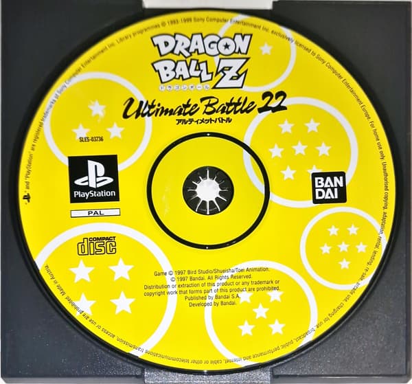 DRAGON BALL Z ULTIMATE BATTLE 22 PSX GAME – DISC ONLY – PLEASE READ THE DESCRIPTION!!!