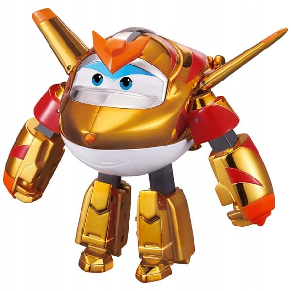Super Wings EU770441 Golden Boy & Pet Transformable Figure