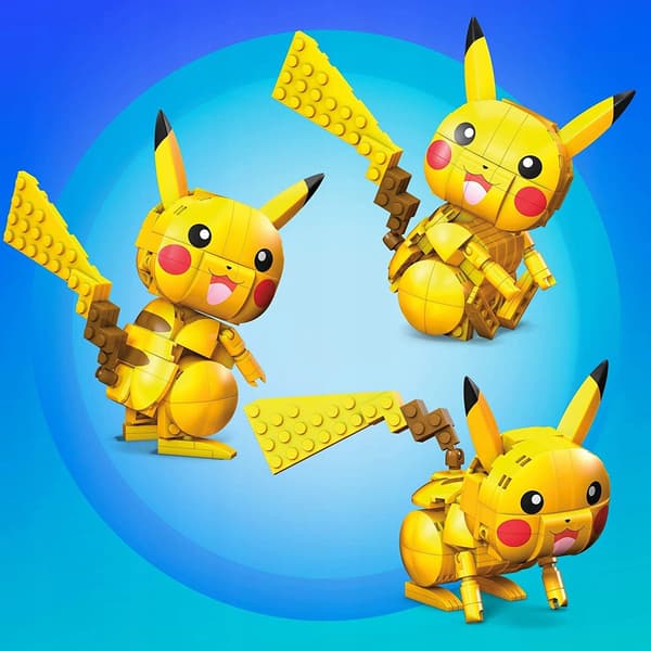 MEGA CONSTRUX BUILDING BLOCKS 211 PIECES POKÉMON PIKACHU BLOCKS