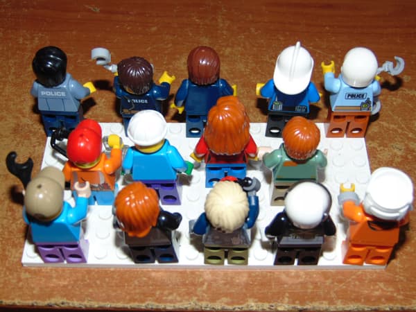 Lego bricks – Figures, 14 pieces