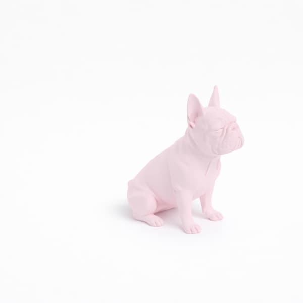 DECORATIVE FIGURINE: SITTING PUG FOR THE HOME – MANY COLOURS AVAILABLE
