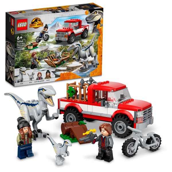 Lego JURASIC WORLD: Catching the Velociraptors