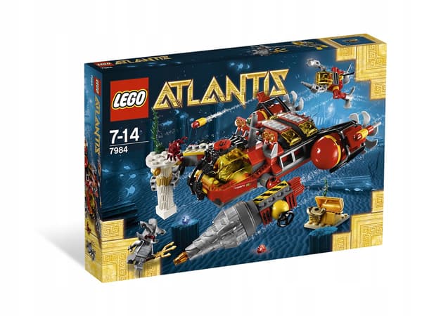 LEGO Atlantis – 7984 Deep-Sea Destroyer – New