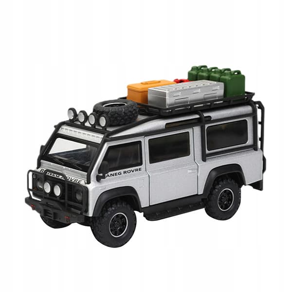 1:32 Scale Diecast Car – Highly Detailed Portable Pull-Back Toy Model in silver