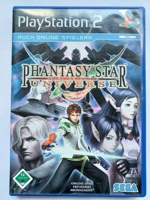 Phantasy Star Universe, PlayStation 2, PS2