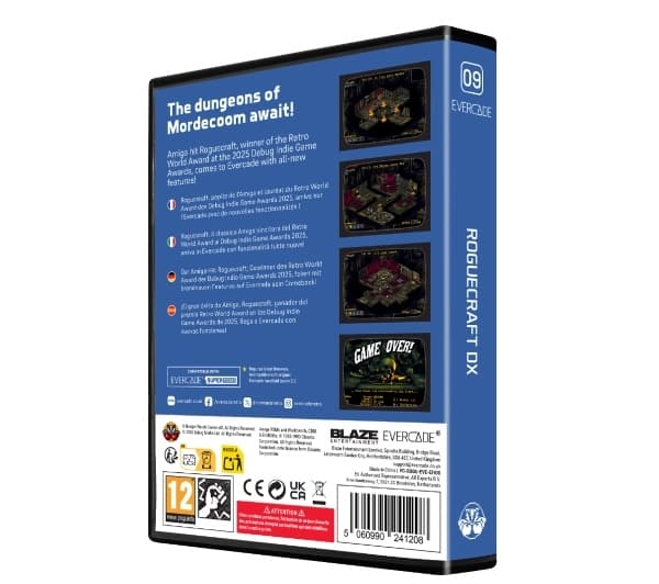 The Evercade Rougecraft DX game