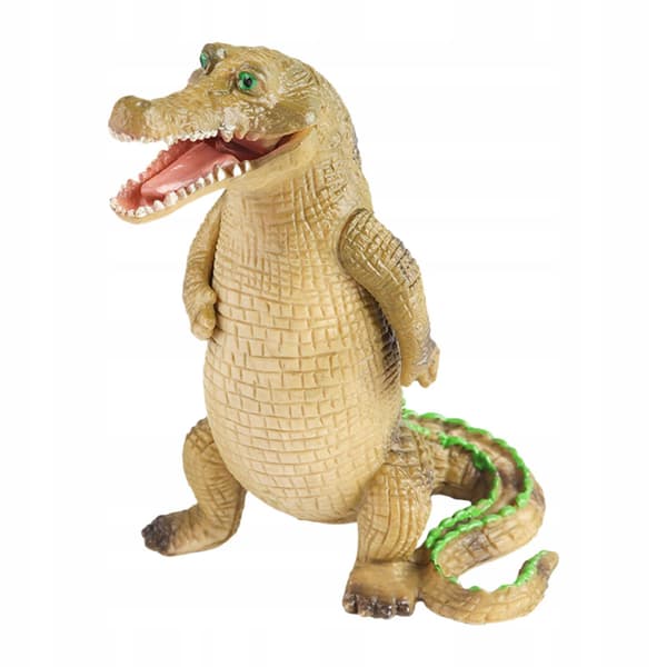 Crocodile Figure Simulation – Learning Aids – Educational Props – Standing Display Stand