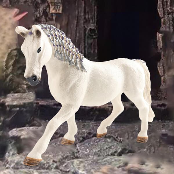 Horse action figures: A small decorative role-play set in style B