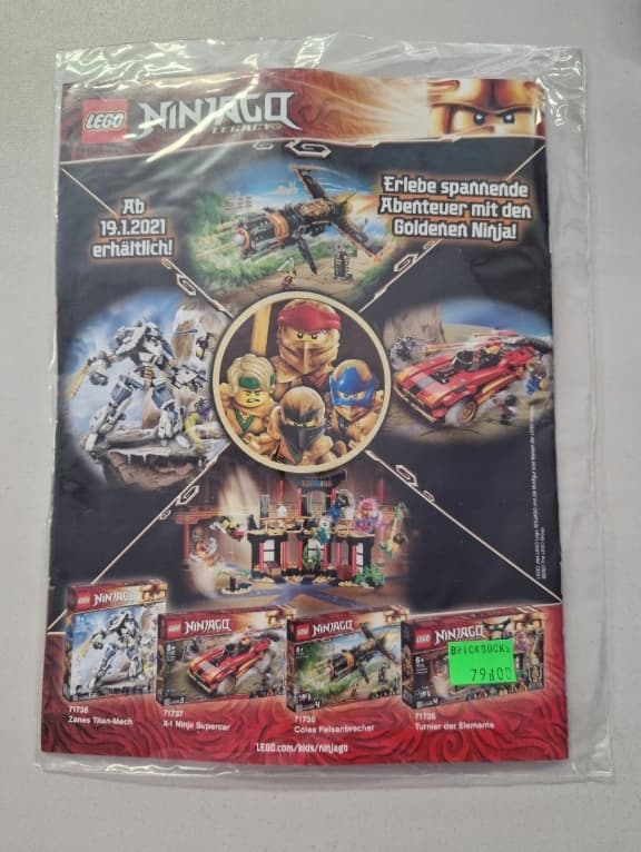 LEGO Ninjago Lloyd 892172, including a magazine