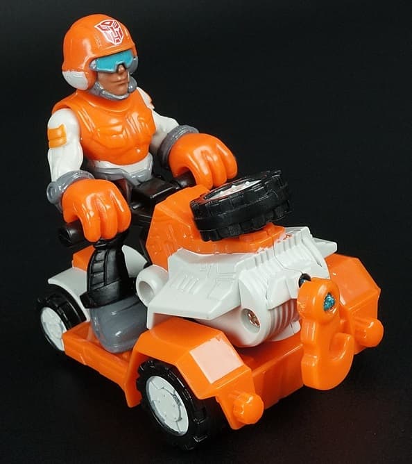HASBRO – TRANSFORMERS RESCUE BOTS SAWYER + RESCUE VEHICLE