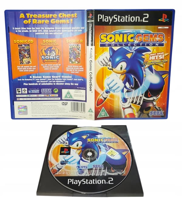 SONIC GEMS COLLECTION PS2