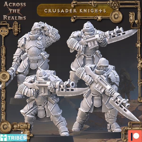 Crusader Knights x4 Across the Realms