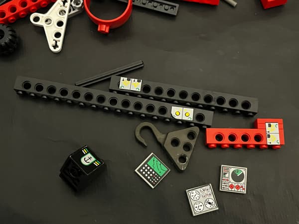 8839 LEGO Ship with a Crane