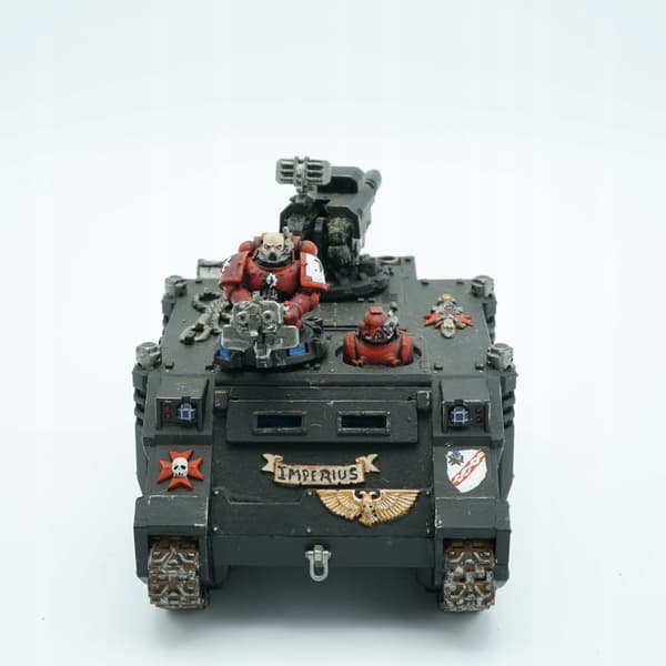 Warhammer 40k Black Templars Razorback Tank plastic model