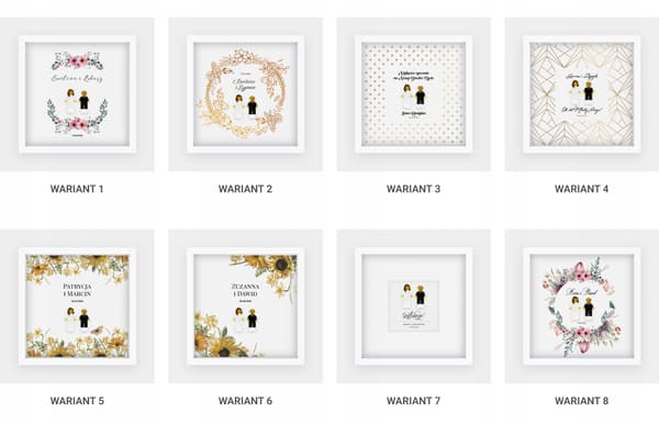 WEDDING FRAME – A WEDDING GIFT FEATURING LEGO FIGURES