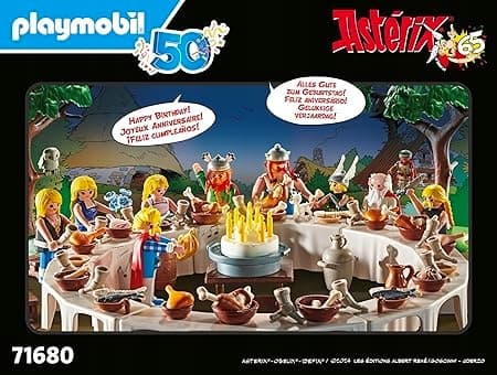 ASTERIX FIGURINE SET 71680 SPECIAL EDITION 10 FIGURINES AGES 5+
