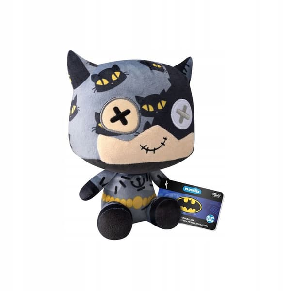 DC Patchwork Plush Catwoman Figure, 18 cm