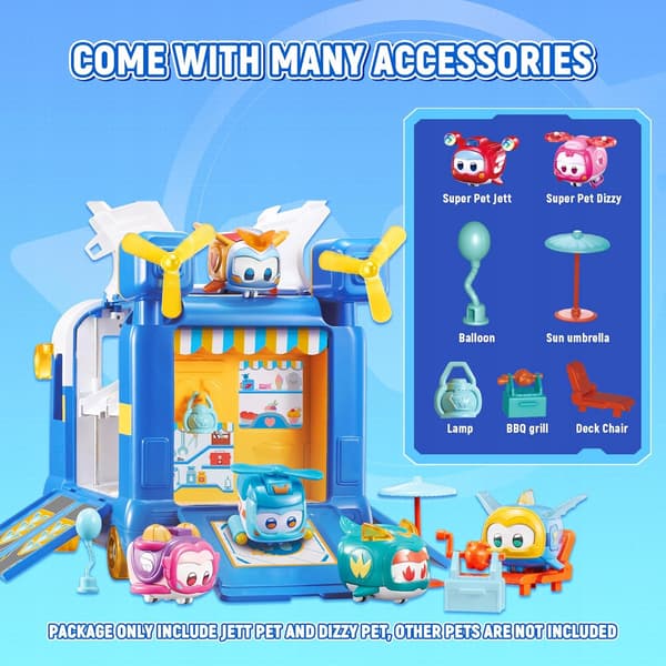 MINI 2-in-1 BASE SET WITH FIGURES, LIGHTS, LIFT AND ACCESSORIES