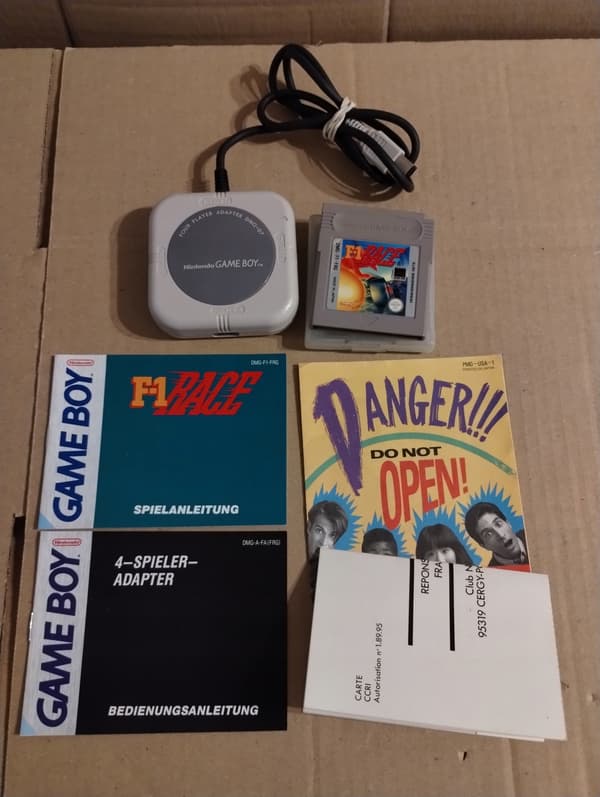 F-1 Race Game Boy Classic + Adapter