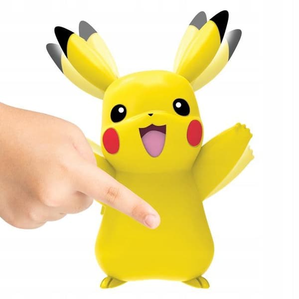 INTERACTIVE POKÉMON FIGURINE: MY PARTNER PIKACHU, 11 CM, 4+