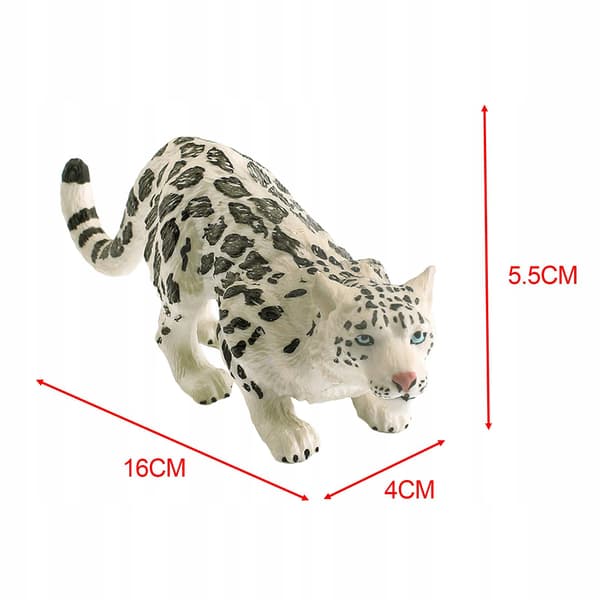 Simulation Animals Figure Simulation Wild Animal Statue Animal Snow Leopard