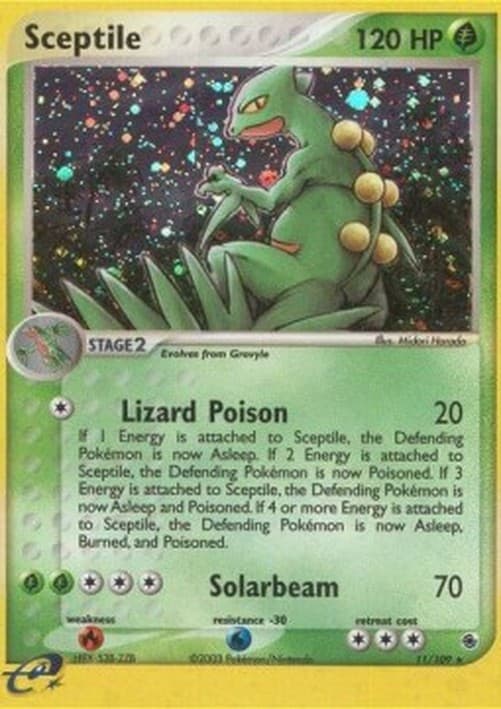 Pokemon TCG Sceptile