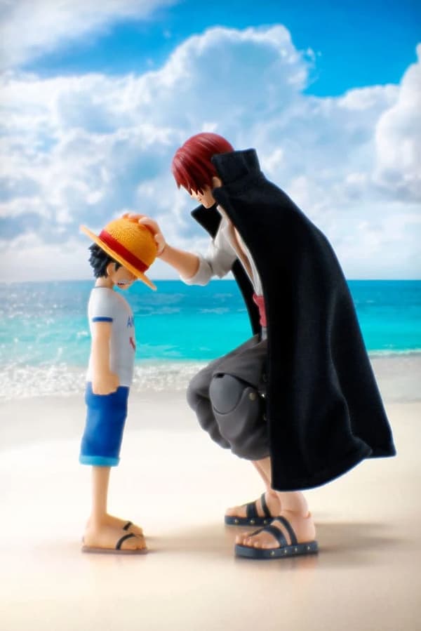 Shanks & Monkey D. Luffy Childhood One Piece S.H.Figuarts 2-Pack Figures