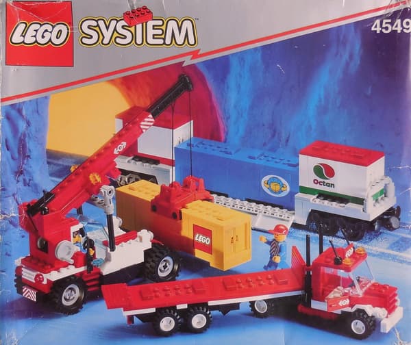 LEGO 4549 Double-Stack Container [Train: 9V]