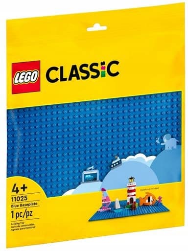 LEGO BASE PLATE – BLUE NO. 11025