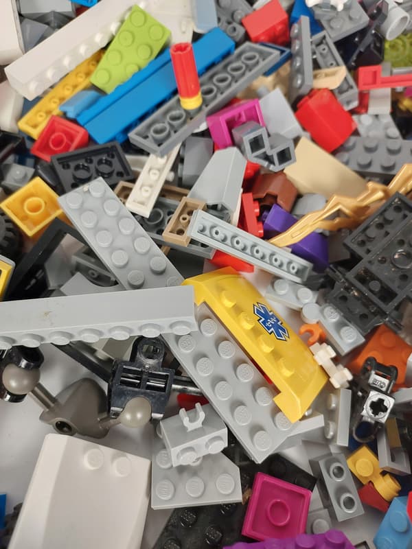 LEGO MIX BRICKS 1 kg – Creative Fun! Gift, Nursery, Home, School!
