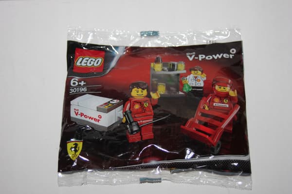 LEGO SHELL V-POWER polybag/Ferrari F1/original/PIT STOP CREW 30196