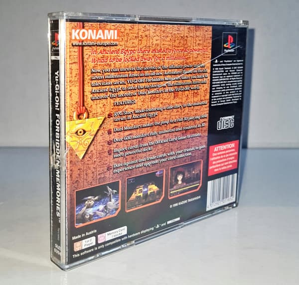 Yu-Gi-Oh! Forbidden Memories PSX game – READ THE DESCRIPTION!!!