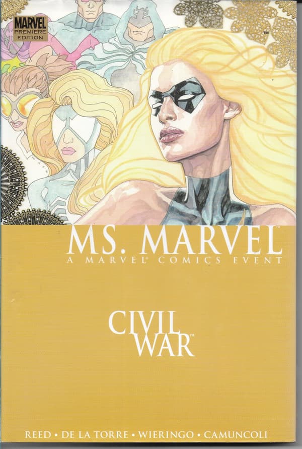 Ms. Marvel Vol. 2: Civil War – Comic book, 2007, in English, hardback