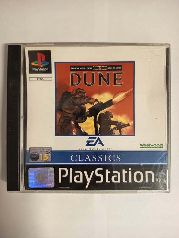 DUNE for PlayStation (PSX) – English version, without a manual