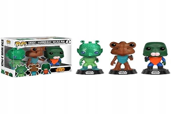 Funko Pop Star Wars: Greedo, Hammerhead, Walrus Man