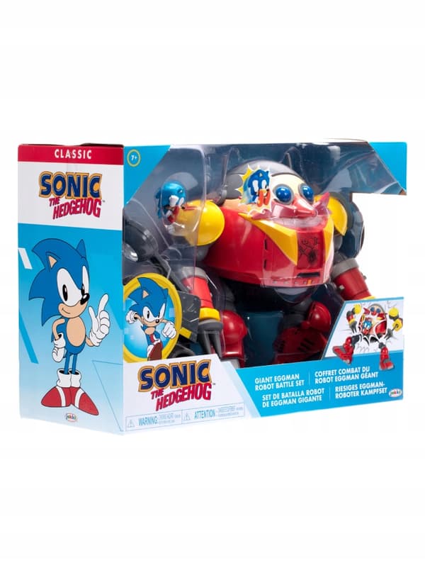 JAKKS PACIFIC SONIC THE HEDGEHOG GIANT EGGMAN SET