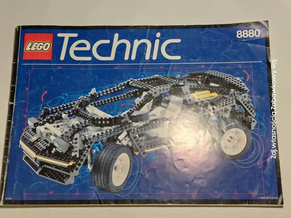 LEGO instructions for set 8880