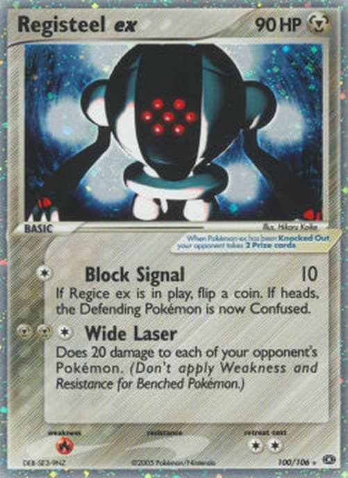 Pokemon Registeel ex