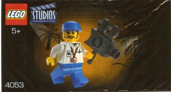New LEGO 4053 System Studios Camera Operator Nesquik MISB 2001