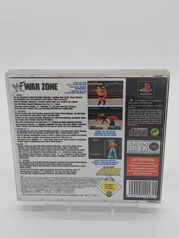 WWF War Zone for PlayStation (PSX)