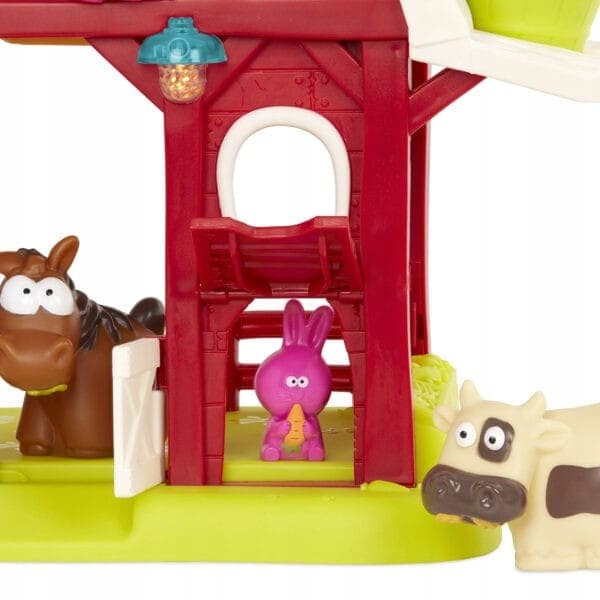 b.toys Interactive Musical Baa-Baa-Barn Farm with Animal Sounds