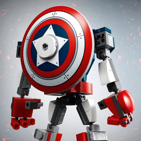 LEGO 76168 MARVEL – CAPTAIN AMERICA’S ARMOURED MECH