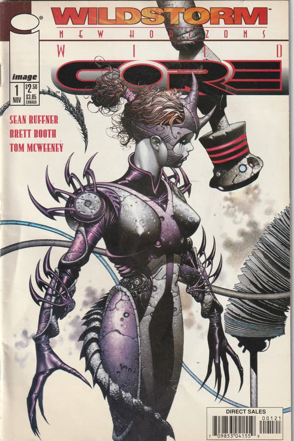 WILD CORE 1/97 Comic Canada