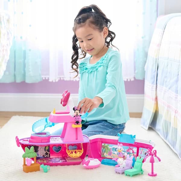 Minnie Mouse Colour-Changing Yacht – Disney Junior – 14 pieces – 3 years