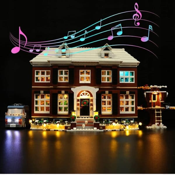 LED LIGHTING FOR BUILDING BLOCKS – compatible with 21330 Home Alone