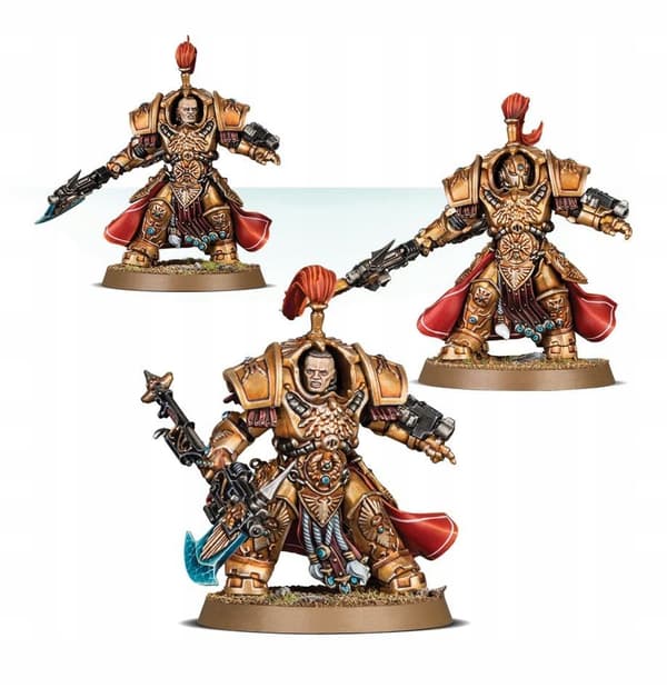 ADEPTUS CUSTODES: ALLARUS CUSTODIANS-KAPTEN I ALLARUS TERMINATOR-RUSTNING