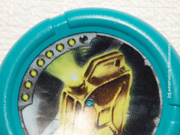 LEGO 32171pb024 Slizer Disk City 7 Pips Dark Turquoise