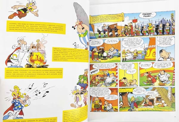 ASTERIX THE GLADIATOR – René Goscinny (BOOK)