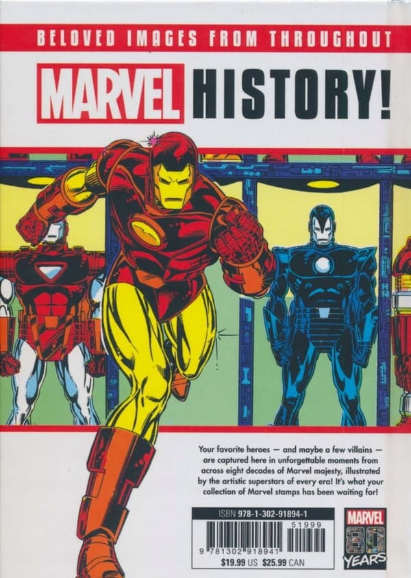 Marvel 80th Anniversary Postcard Book by Marvel